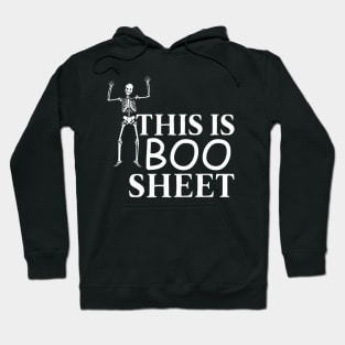 This is boo sheet funny skeleton Hoodie